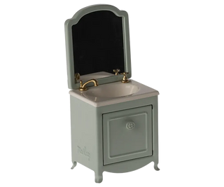 Meuble de salle de bain souris menthe