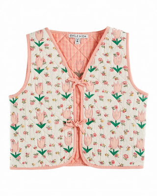 Veste quilte rebrodé emile et ida coton en herbe