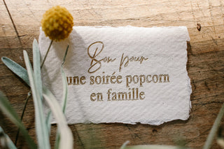 Bon pour .... personnalisable par coton en herbe