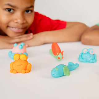 PATAPLOOF Pâte à modeler lavante bleu - la bavarde nailmatic coton en herbe pour enfants