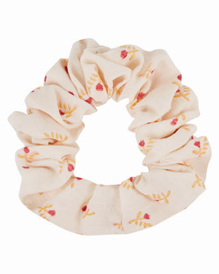 Chouchou fleurs coton en herbe
