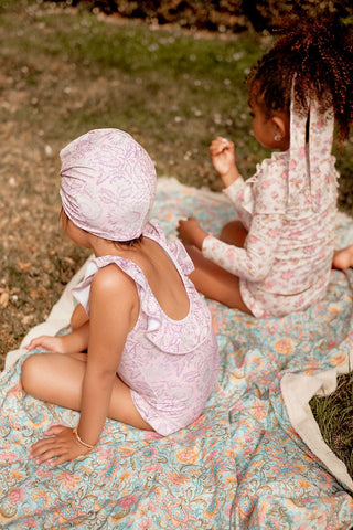 Maillot de bain Andréa une piece enfants louise misha coton en herbe