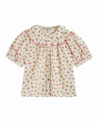 Blouse imprimée Floresco emile et ida coton en herbe