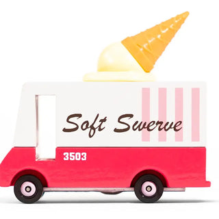 Food trucks Ice cream jouet en bois voiture Candylab Coton en Herbe