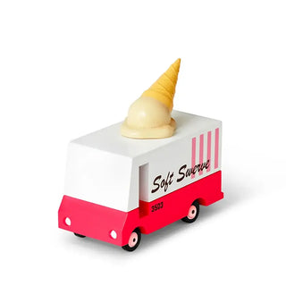 Food trucks Ice cream jouet en bois voiture Candylab Coton en Herbe