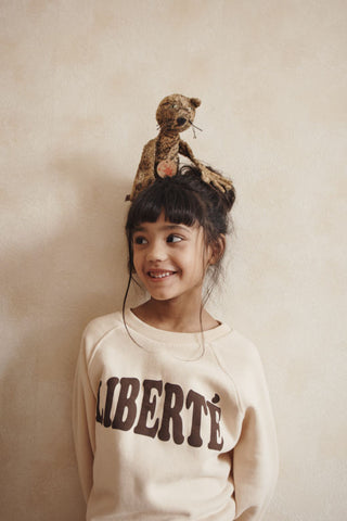 sweat enfant liberté emile et ida coton en herbe