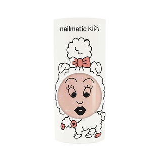 Vernis kids peachy pêche pailleté nailmatic coton en herbe