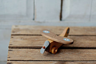 Jouet en bois Avion pour enfants Friendly Toys Coton en Herbe