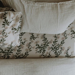 Draps-housse double honeysuke garbo and friends coton en herbe