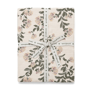 Draps-housse double honeysuke garbo and friends coton en herbe