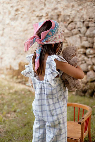 Combinaison Irina enfants carreaux louise misha coton en herbe