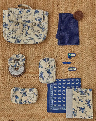 ensemble Petite trousse Orchid bleu emile et ida coton en herbe