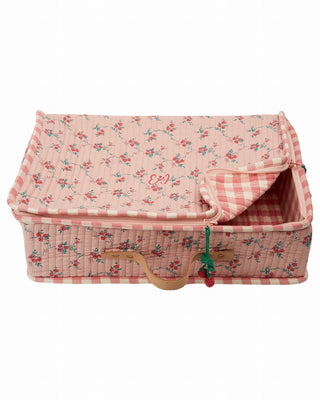 Valise grand format Aster ouverte emile et ida coton en herbe