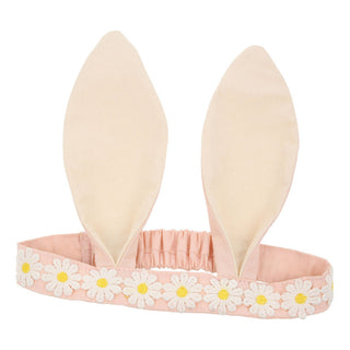 Déguisement de lapin en tulle pêche chapeau coton en herbe
