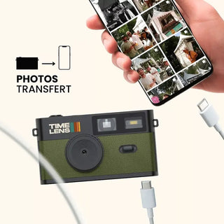 Appareil photo Time Lens Silver coton en herbe