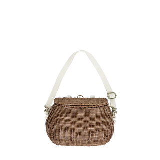 Grand panier en rotin MamaChari olli ella coton en herbe pour enfants