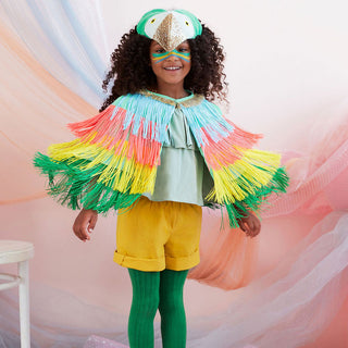 Déguisement perroquet tenue anniversaire coton en herbe