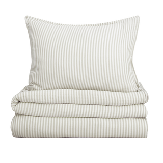 Set de lit 1 place Stripe Anjou rayures garbo and friends coton en herbe