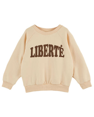 sweat liberté émile et ida enfant coton en herbe