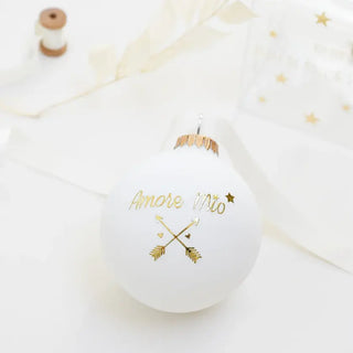 boule de Noël amore mio Baubels coton en herbe