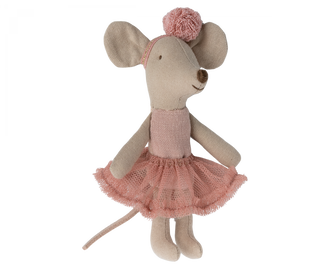 Petite souris petite soeur ballerine maileg coton en herbe