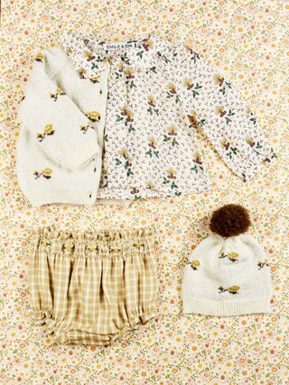 ensemble Bloomer Brigitte vichy enfant emile et ida coton en herbe