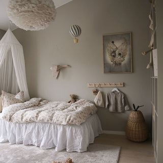 Set de lit 1 place Bluebell mousseline garbo and friends coton en herbe