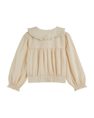dos blouse vintage fleurs emile et ida coton en herbe