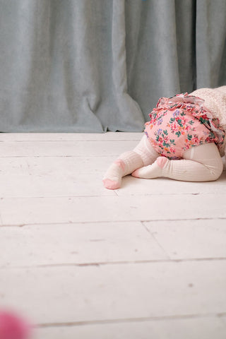 Bloomers Tamila rose fleuri enfants louise misha coton en herbe