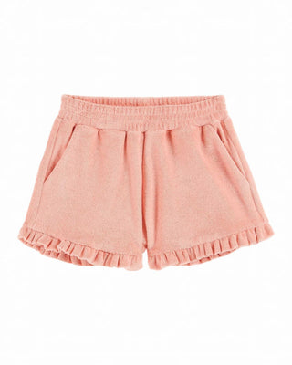 Short éponge rose enfant emile et ida coton en herbe