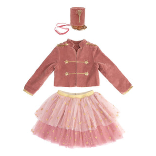 Déguisement Enfant Casse Noisette rose coton en herbe