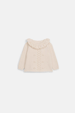 Pull Evina crème enfant louise misha coton en herbe