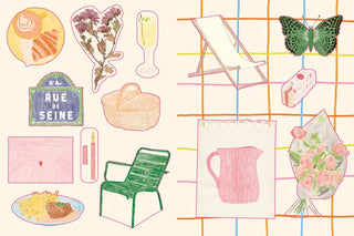 Paris Cherie Stickers book