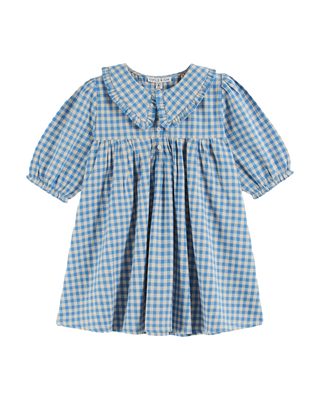 Robe ample vichy lagon emile et ida coton en herbe