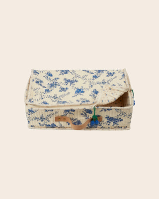 Valise grand format Orchid bleu emile et ida coton en herbe
