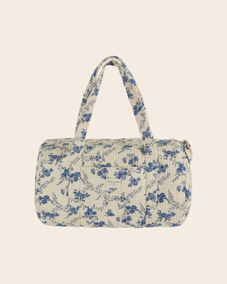 Sac weekend matelassé orchid bleu Emile et Ida Coton en herbe