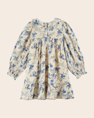Robe orchid bleu enfant emile et ida coton en herbe