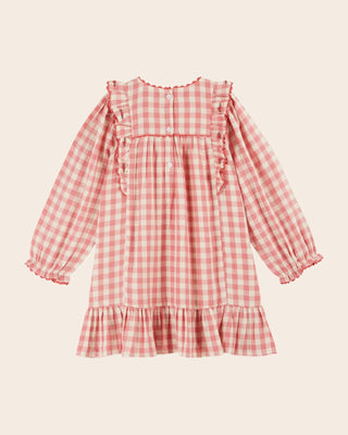 Robe Vichy Gaze fille emile et ida coton en herbe
