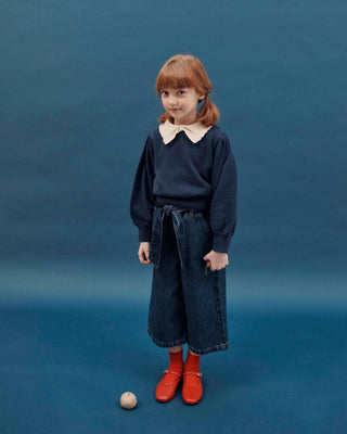 Pantalon jean large enfant emile et ida coton en herbe