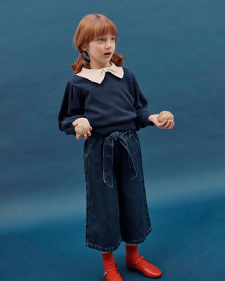 Pantalon jean large enfant emile et ida coton en herbe
