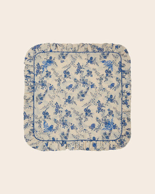 Housse de coussin Orchid bleu emile et ida coton en herbe