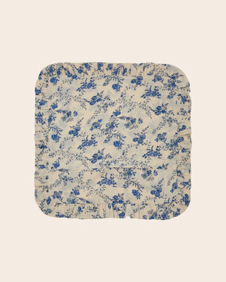 Housse de coussin Orchid bleu emile et ida coton en herbe