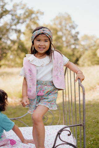Blouse Antoinette volants enfants louise misha coton en herbe