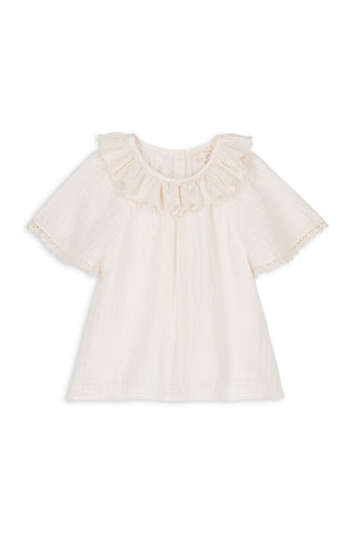 Blouse Antoinette volants enfants louise misha coton en herbe