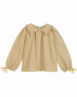 Blouse enfant vichy jaune emile et ida