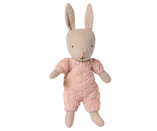 Lapin, Micro Sable Combinaison tricot Rose