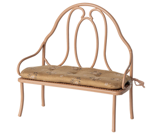 Banc vintage Mini  Rose foncé Xl maileg coton en herbe