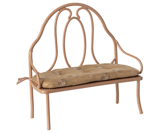 Banc vintage Mini  Rose foncé Xl maileg coton en herbe