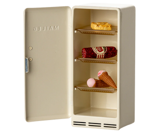 Réfrigérateur frigo Blanc souris maileg coton en herbe