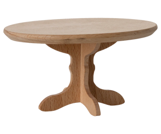 Table à manger ovale Souris Nature maileg coton en herbe